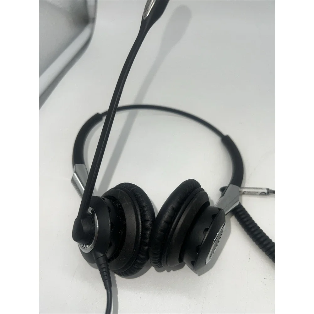 Jabra BiZ 2400 Stereo Corded Noise Canceling QD Headset 2409-820-205 with GN1200